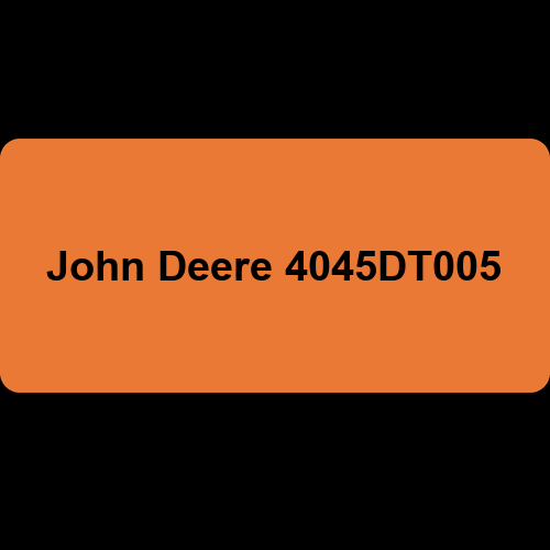John Deere 4045DT005